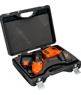 Llave de impacto inalámbrica en maleta plástica