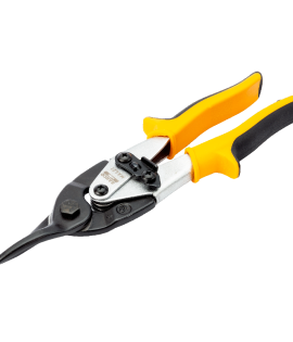 Tijera de aviación recta amarilla