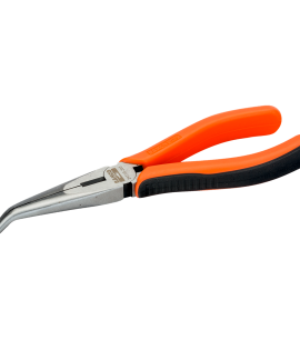 Pinza de punta media caña curva