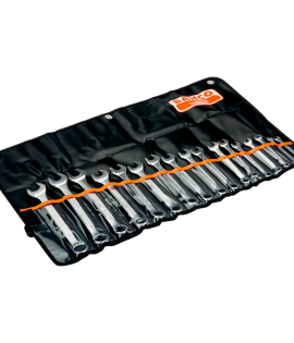 Juego de llaves combinadas de 17 Piezas