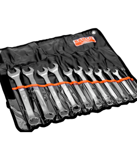 Juego de llaves combinadas de 3/8 a 1" - 11 Piezas