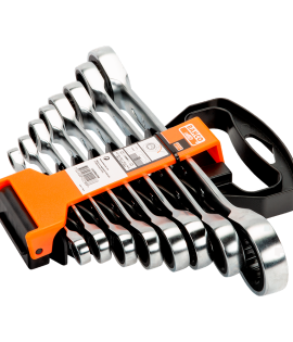 Juego de llaves estrella plana tipo Ratchet