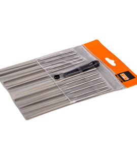 Juego de limas de aguja - 12 Unidades