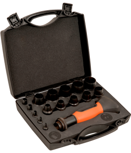 Juego de sacabocados intercambiables 16 unidades