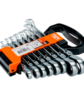 Juego de llaves combinada tipo Ratchet articulada