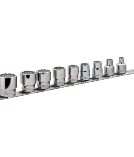 Juego de solo copas poligonal de 3/8"