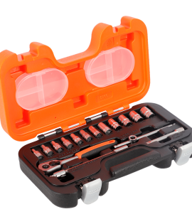 Juego de vasos con cuadrado de 1/4"