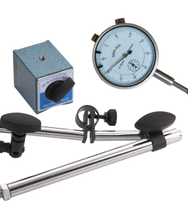 Comparador de caratula con base magnética de 0 a 10 MM