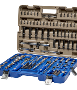 Juego de copas mando de 1/4" - 3/8" y 1/2" - 172 Piezas