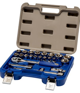 Juego de copas de 1/2 de 8 a 32 MM - 23 Piezas