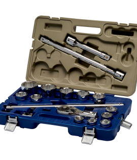 Juego de copas de 3/4" - 17 Piezas