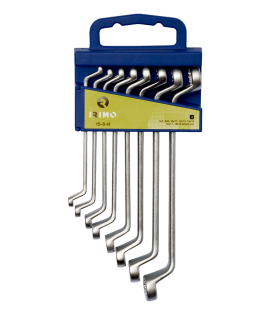 Juego de llaves estrellas acodada de 6 - 7 a 20 - 22 - 8 Piezas