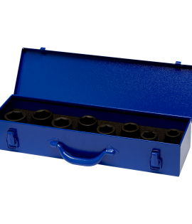 Juego de copas impacto 3/4" de 24 a 38 MM - 8 Piezas