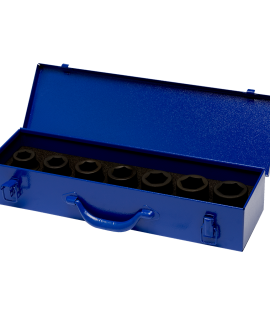 Juego de copas de impacto 1" de 24 a 38 MM - 7 Piezas