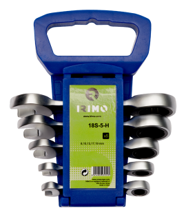 Juego de llaves combinada extra cortas tipo Ratchet