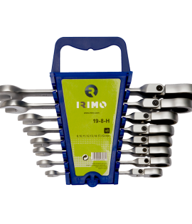 Juego de llaves tipo Ratchet esqualizable de 8 - 19 MM
