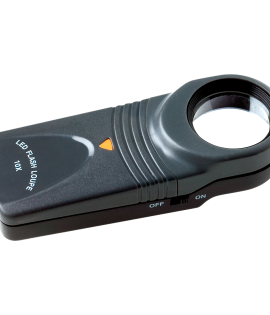 Lupa 10 aumentos con luz led