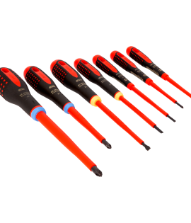 Juego de destornilladores aislados - 7 Piezas