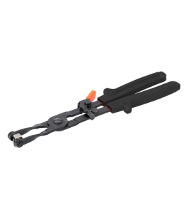 Pinza para abrazaderas de retención de mangueras