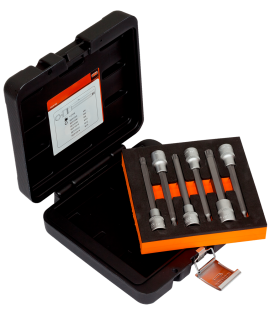 Juego de copas pluricentada de 1/2 larga - 6 Piezas