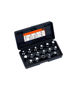 Juego de copas para cambio de aceite 17 Piezas