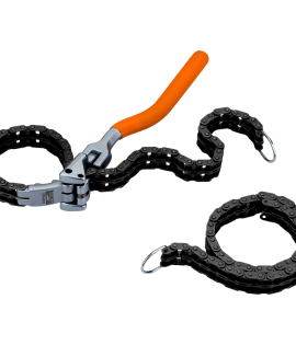 Llave de cadena doble para filtros