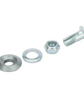 Juego de recambio de perno central, tuerca y arandela