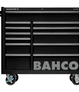 Carro taller de 7 cajones negro