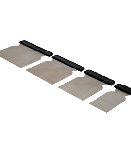 Juego de 4 espátulas para carrocero