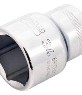 Vasos con cuadrado de 3/4" y con perfil hexagonal métrico (46mm)